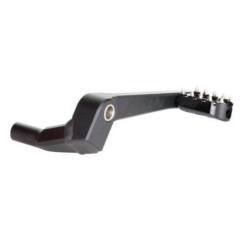 Flo Motorsports FLO-HDBP-806BLK Brake Pedal Arm Black for Softail 18-Up w/Mid Controls