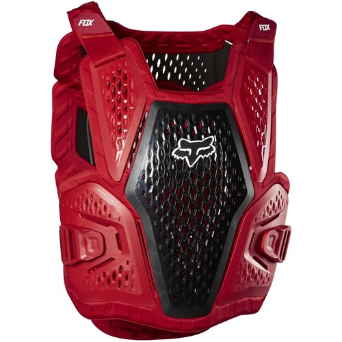 Fox Raceframe Flame Red Roost Guards [Size:SM/MD]