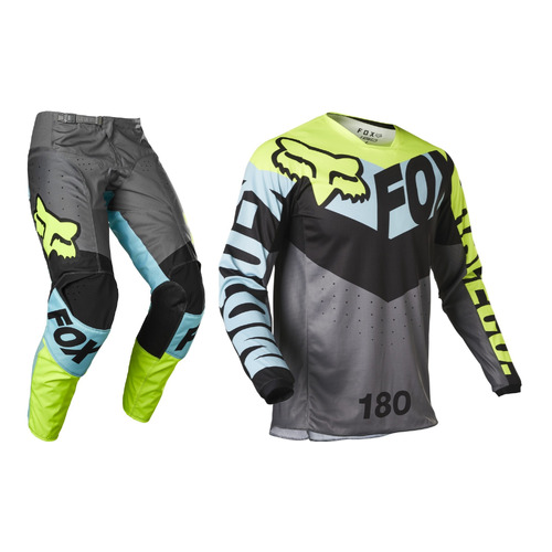 Fox 180 Trice Teal Gear Set