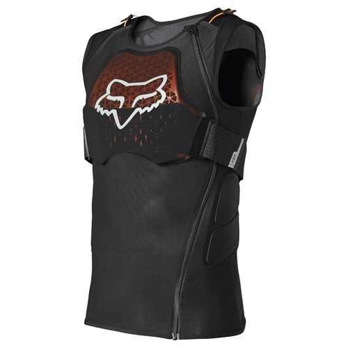 Fox 2023 Baseframe Pro D30 Black Vest [Size:SM]