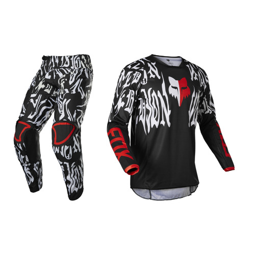 Fox 180 Peril Black/Red Gear Set