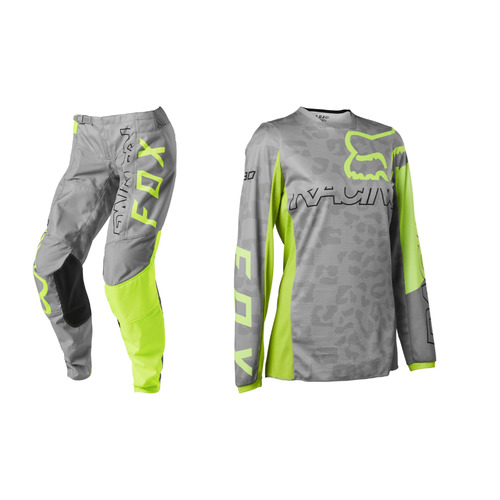 Fox 180 Skew Steel Grey Womens Gear Set