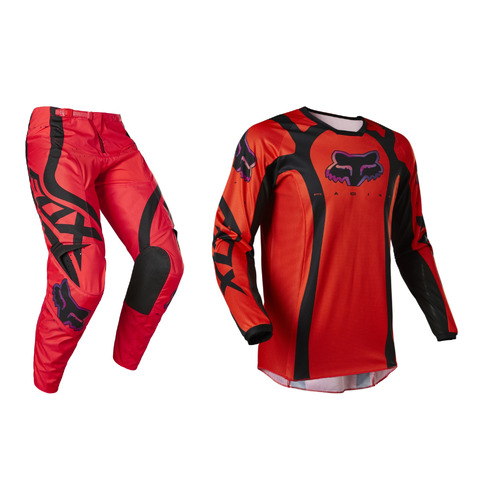 Fox 180 Venz Fluro Red Gear Set