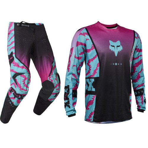 Fox 2023 180 Nuklr Teal Gear Set