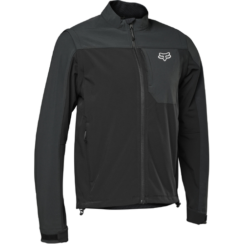 Fox 2023 Defend Off-Road Softshell Black Jacket [Size:SM]