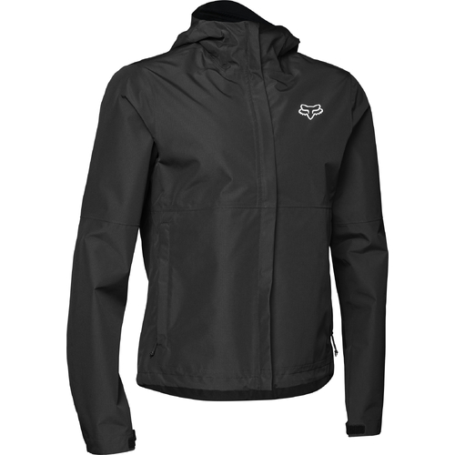 Fox 2023 Ranger Off-Road Packable Black Rain Jacket [Size:SM]