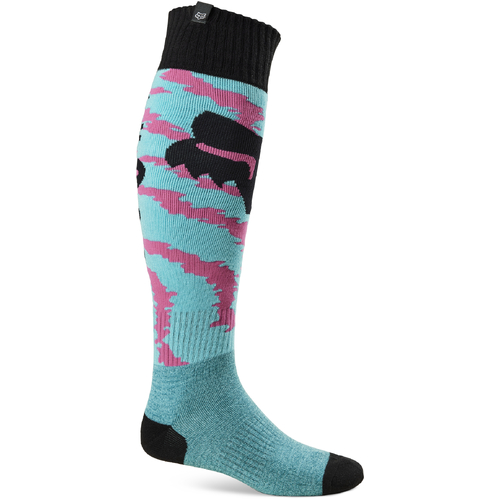 Fox 2023 180 Nuklr Teal Socks [Size:MD]