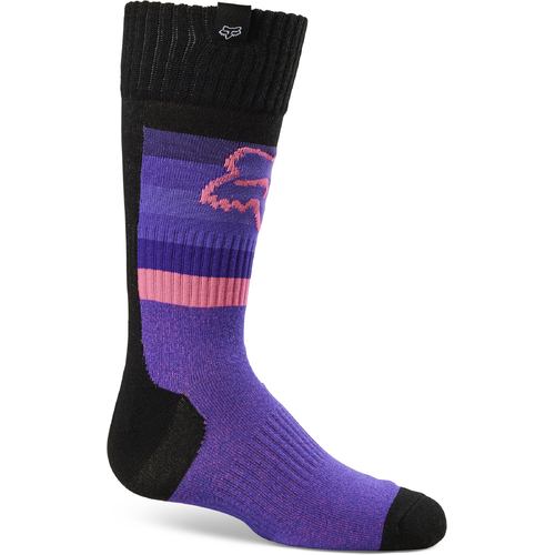 Fox 2023 180 Toxsylk Black/Pink Youth Girls Socks [Size:SM]