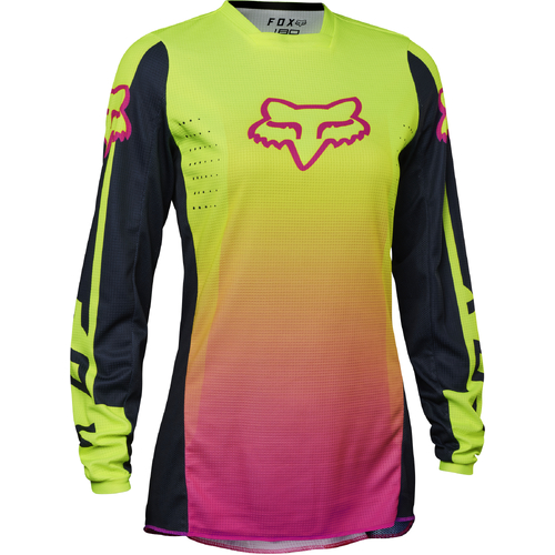 Fox 2023 180 Leed Pink Womens Jersey [Size:SM]