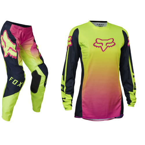 Fox 2023 180 Leed Pink Womens Gear Set