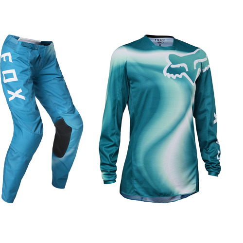 Fox 2023 180 Toxsyk Maui Blue Womens Gear Set