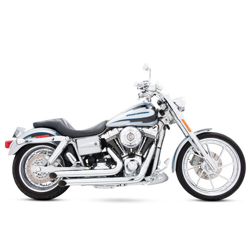 Freedom Performance FPE-HD00060 Declaration Turnouts Exhaust Chrome for Dyna 06-17