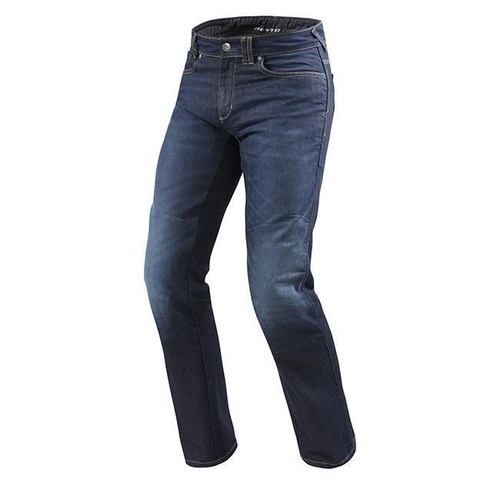 REV'IT! Philly 2 LF Dark Blue Standard Leg Jeans [Size:28]