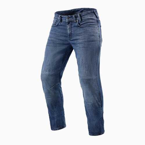 REV'IT! Detroit 2 TF Medium Blue Short Leg Jeans [Size:28]