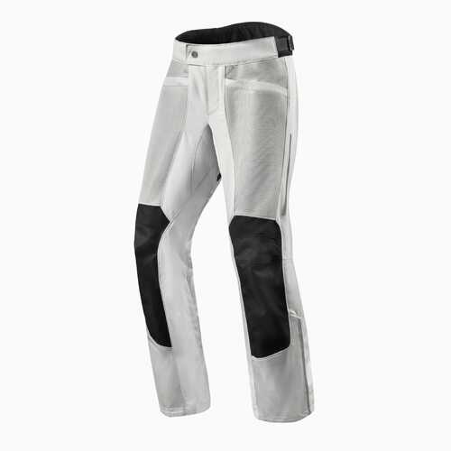 REV'IT! Airwave 3 Silver Short Leg Textile Pants [Size:SM]