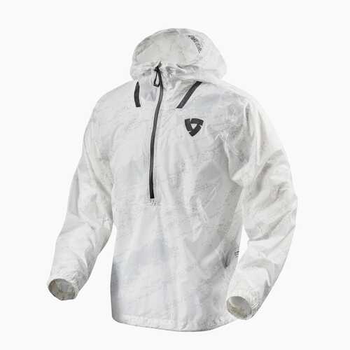 REV'IT! Smock Barrier Mid Grey Rain Jacket [Size:SM]