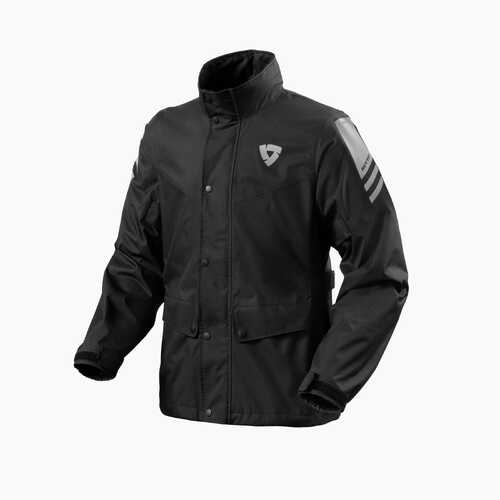 REV'IT! Nitric 4 H2O Black Rain Jacket [Size:XS]