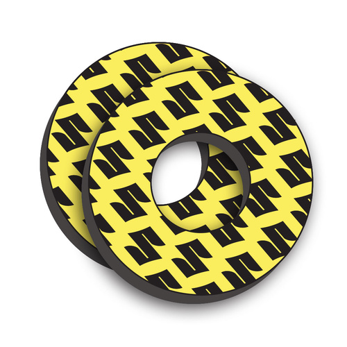 Factory Effex Suzuki Yellow Grip Donuts 