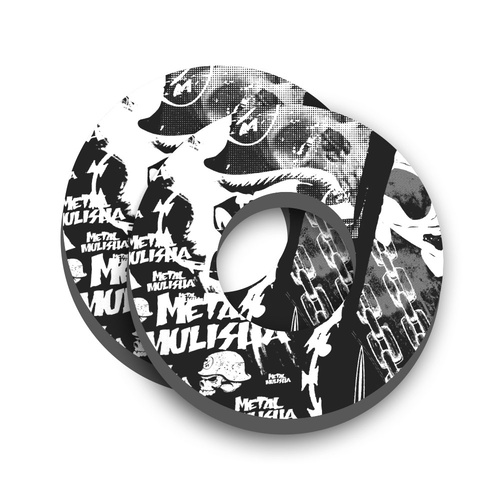 Factory Effex Metal Mulisha White Grip Donuts 