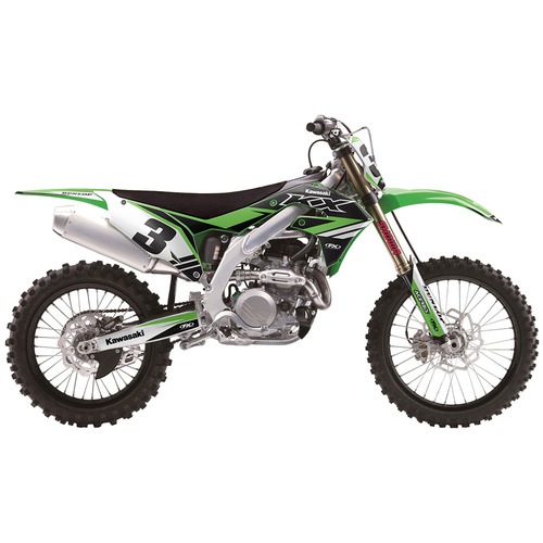 Factory Effex EVO 17 Shroud Graphic Kit for Kawasaki KX85/100 01-13