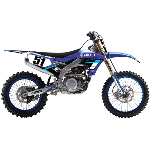 Factory Effex EVO 17 Shroud Graphic Kit for Yamaha YZ85 02-14