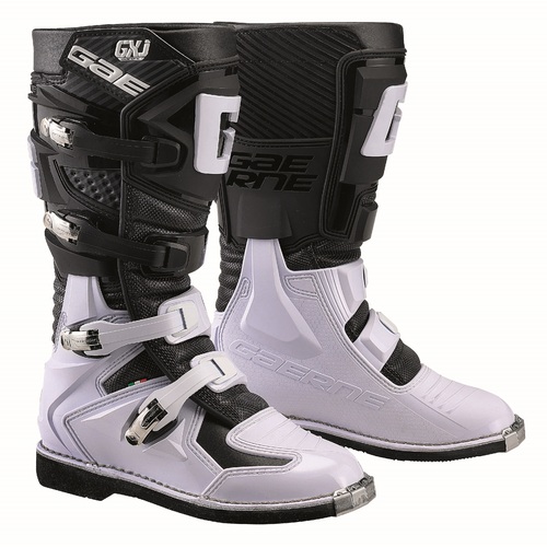 Gaerne GX-J Black/White Boots [Size:4]