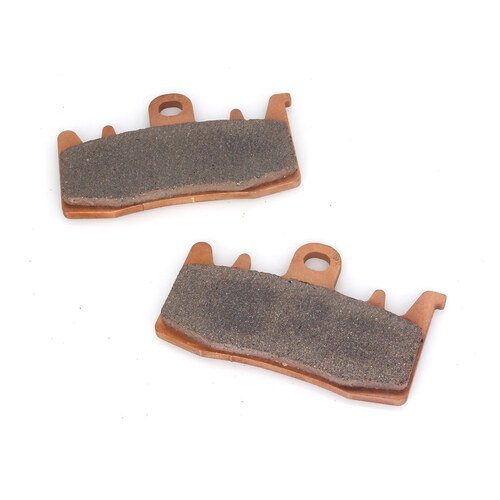 Galfer USA GAL-FD475G1370 HH Sintered Compound Front Brake Pads for Indian FTR1200 19-Up/Challenger 20-Up/Pursuit 22-Up