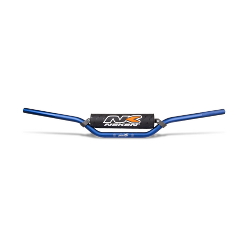 Neken Constant Handlebar CRF/KXF 250/450 (Regular Diameter/Length 810mm/Height 122mm/Sweep 76mm) Blue w/Black Pad