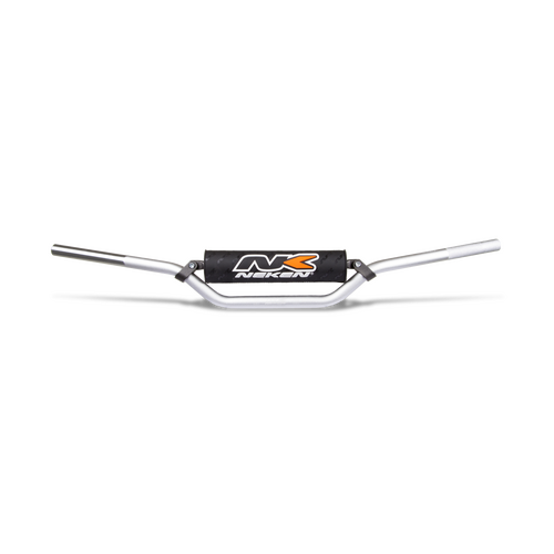 Neken Constant Handlebar CRF/KXF 250/450 (Regular Diameter/Length 810mm/Height 122mm/Sweep 76mm) Silver w/Black Pad