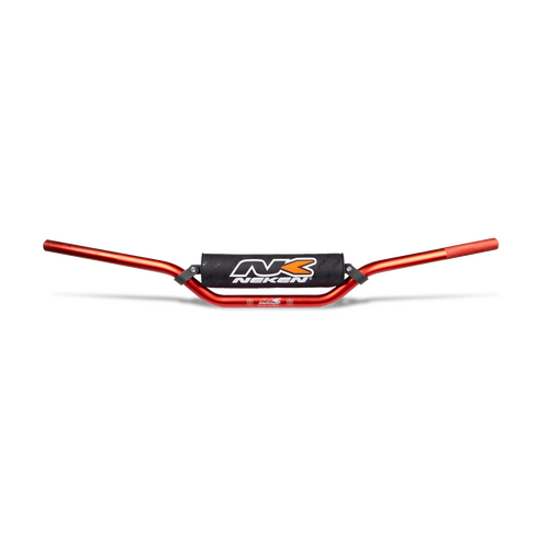 Neken Constant Handlebar 85cc High (Regular Diameter/Length 758mm/Height 138mm/Sweep 64mm) Red w/Black Pad