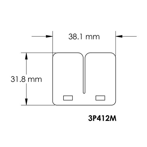 Moto Tassinari 3P412M VForce3R Replacement Carbon Fiber Reed Petals for KTM 50 SX 07-08