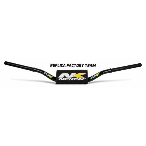 Neken Radical Design Handlebar 85 High (Conical Design/Length 754mm/Height 139mm/Sweep 72mm) Factory Replica w/Black/Yellow Pad