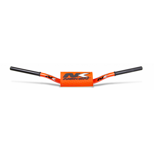 Neken Radical Design Handlebar CR High (OS Bar/Length 824mm/Height 126mm/Sweep 67mm) Fluro Orange w/Fluro Orange Pad