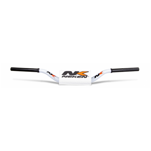 Neken Radical Design Handlebar K-Bar (Conical Design/Length 817mm/Height 112mm/Sweep 70mm) White w/White Pad