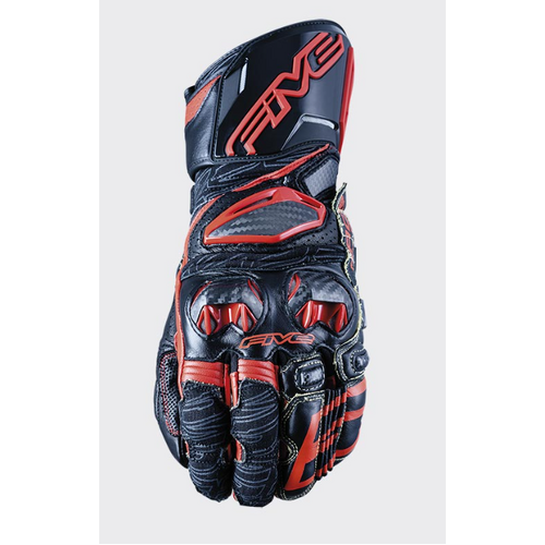 Five RFX Race Black/Red Gloves [Size:MD]