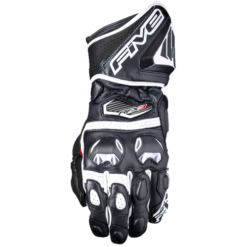 Five RFX3 Black/White Gloves [Size:MD]