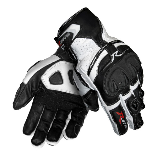 Rjays Canyon Black/White Womens Gloves [Size:XS]