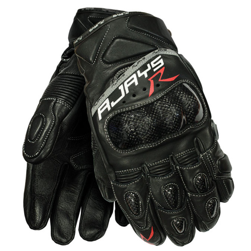 Rjays Short Cobra 2 Carbon Black Gloves [Size:XS]