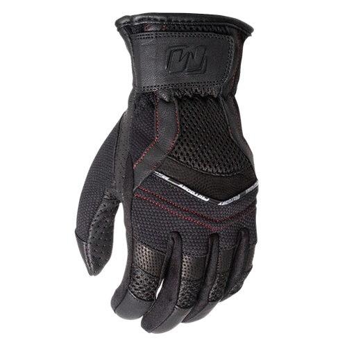 MotoDry Summer Black Gloves [Size:SM]