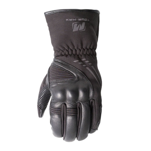 MotoDry Tourmax Black Gloves [Size:SM]