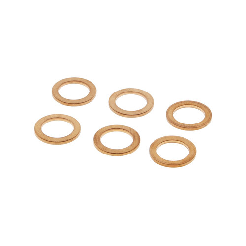 Goodridge GOO-P44516-6 10mm/3/8" Copper Crush Washer (6 Pack)