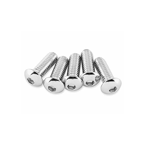 Gardner-Westcott GW13345 Buttonhead Screw Chrome 3/8-24 X 2 1/2 UNF (Each) - CC1I