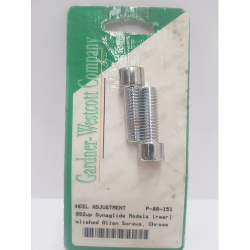 Gardner-Westcott GWP80151 Rear Wheel Adjuster Screw 92-06 DYNA - CC1I (Easy-R)