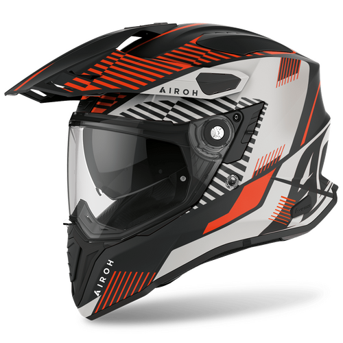 Airoh Commander Boost Matte Orange Helmet [Size:XS]