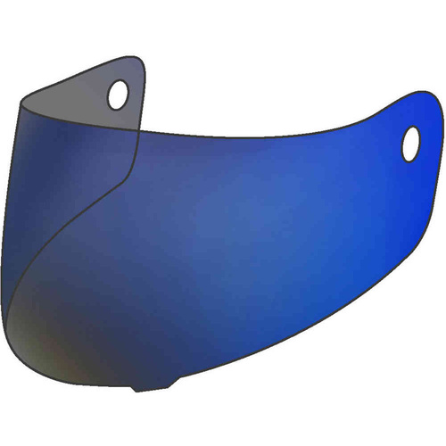 Airoh HAZV0640 Visor Iridium Blue for Rides Helmets