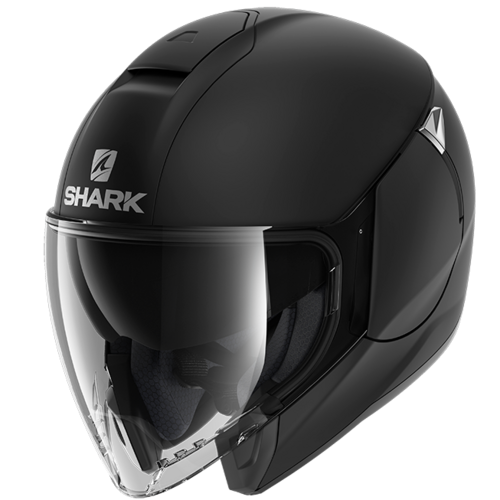 Shark Citycruiser Blank Matte Black Helmet [Size:XS]