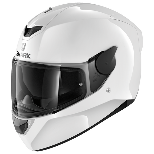 Shark D-Skwal 2 Blank White Helmet [Size: MD]