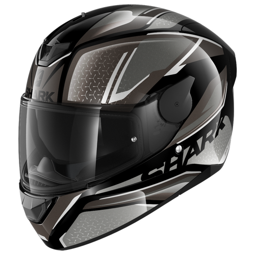 Shark D-Skwal 2 Daven Black/Anthracite/Silver Helmet [Size:XS]