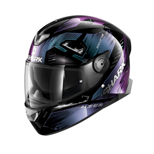 Shark Skwal 2 Venger Black/Glitter/Black Helmet [Size:XS]