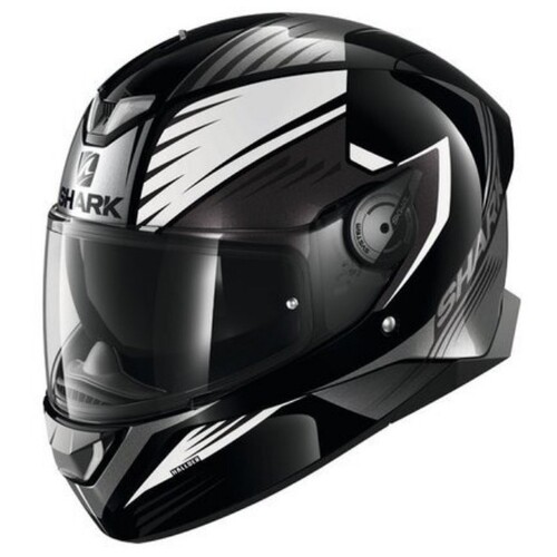 Shark Skwal 2 Hallder Black/White/Anthracite Helmet [Size:XS]